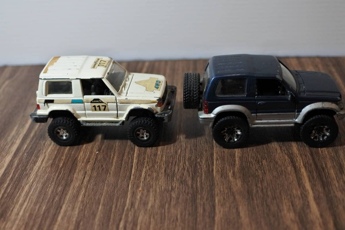 【5台セット】ダイヤペット　M4 パジェロ　1/43 Amazon.co.jp: ヨネザワ ダイヤペット 三菱 パジェロ 2台セット